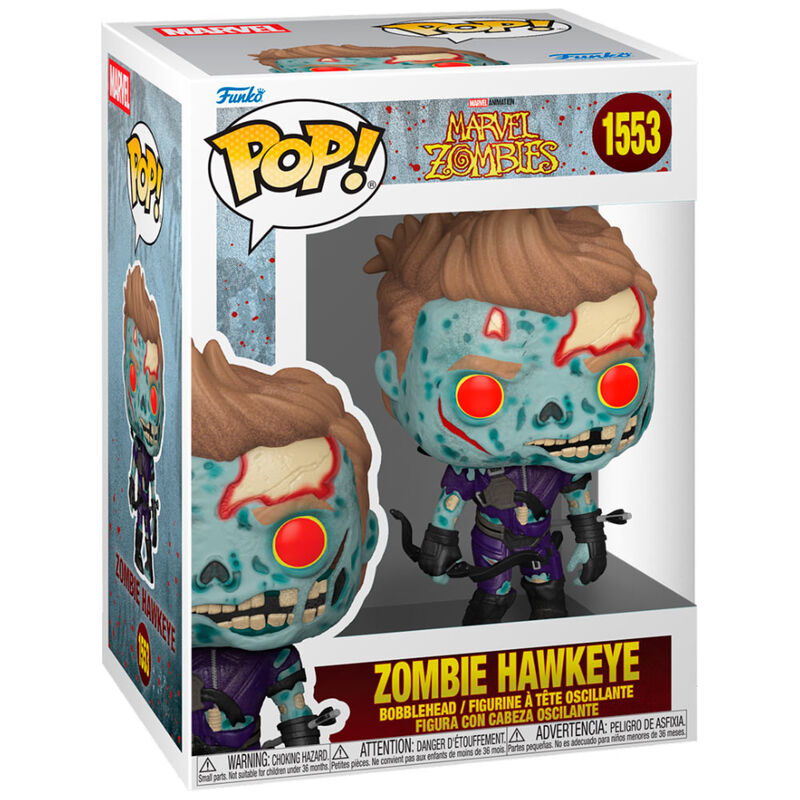 Figura POP Marvel - Marvel Zombies Zombie Hawkeye