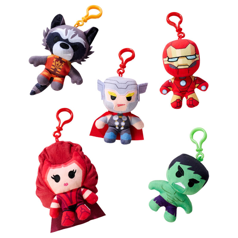 Llavero peluche Marvel 10cm surtido