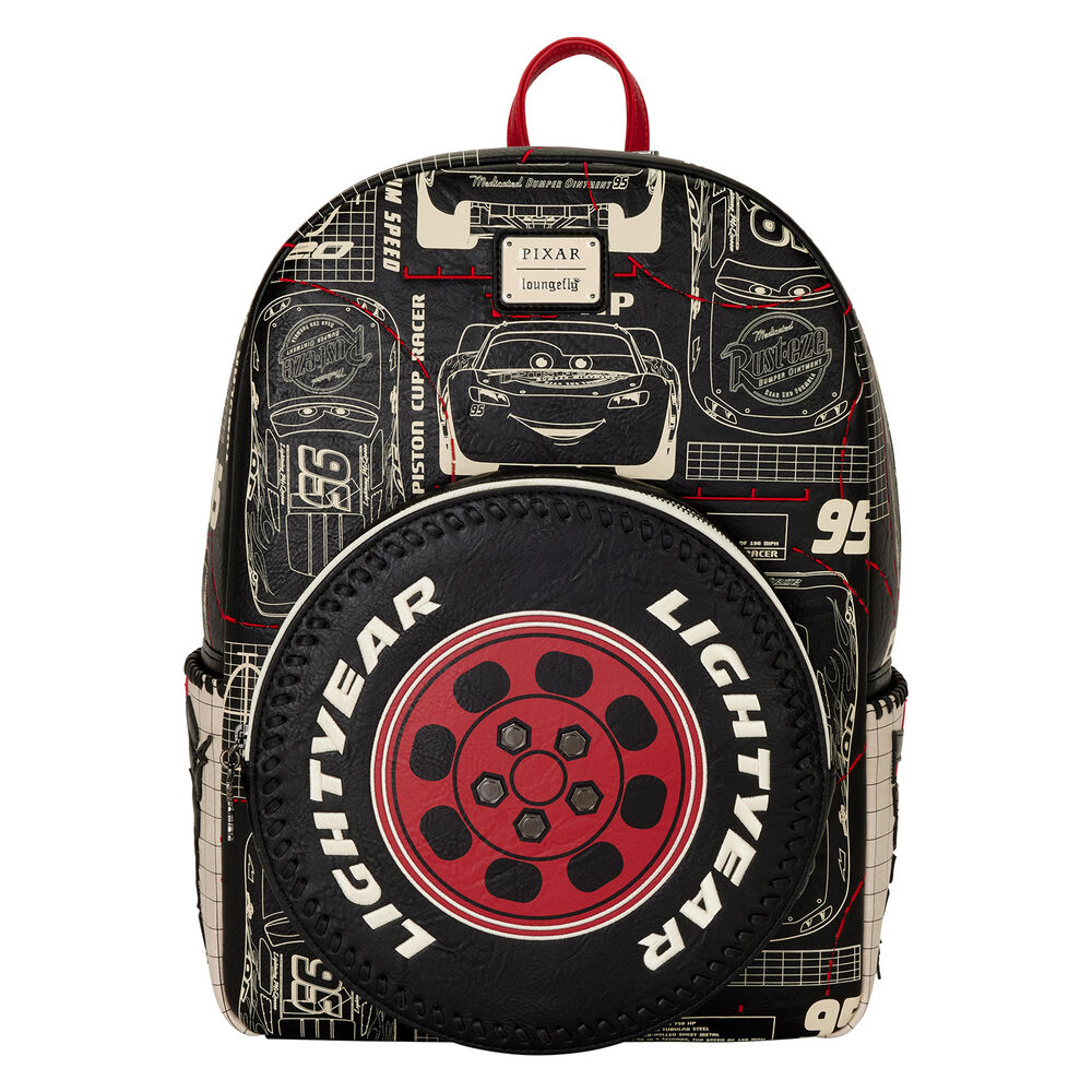 Mochila McQueen Cars Disney Pixar Loungefly 43cm