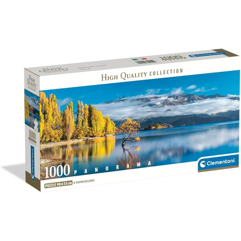 Puzzle Panorama Wanaka’s golden Reflections High Quality 1000pzs