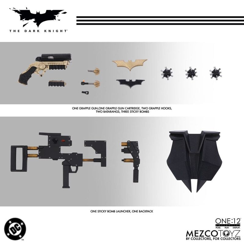 Figura Batman El Caballero Oscuro DC Comics 17cm - Imagen 3