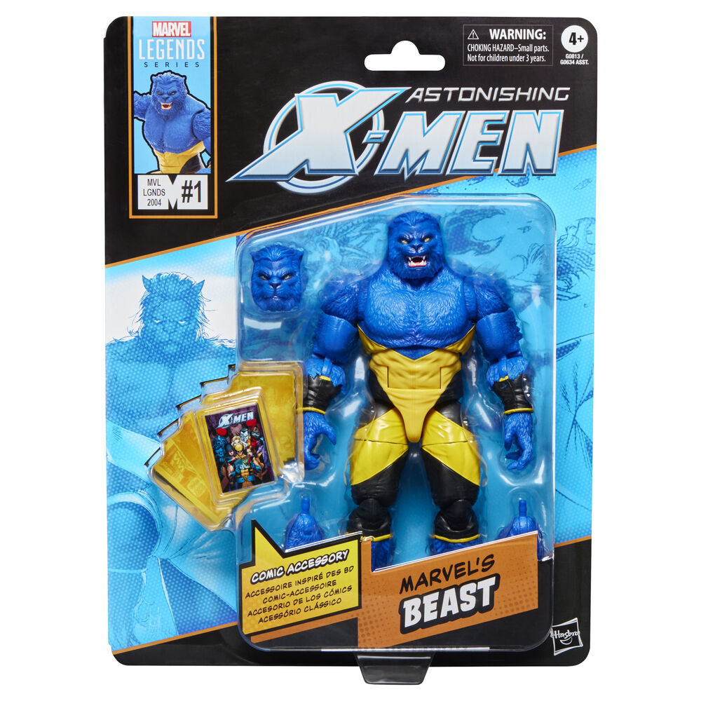 Figura Beast X-Men Astonishing Marvel Legends Series 15cm