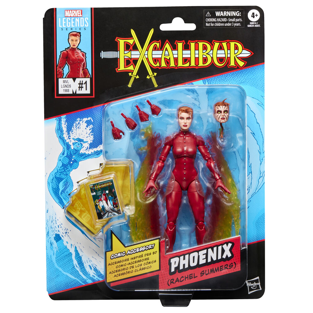 Figura Phoenix Rachel Summers Excalibur Marvel Legends Series 15cm