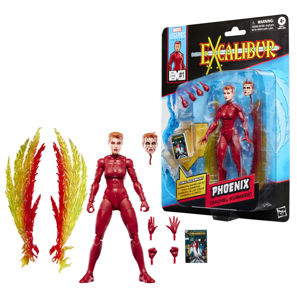 Figura Phoenix Rachel Summers Excalibur Marvel Legends Series 15cm