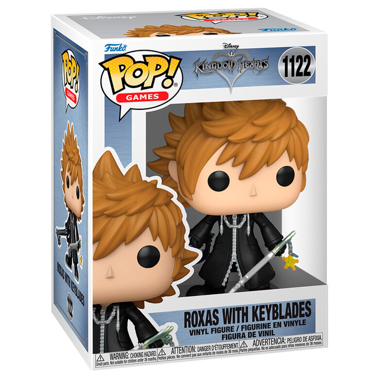 Figura POP Kingdom Hearts Roxas with Keyblades
