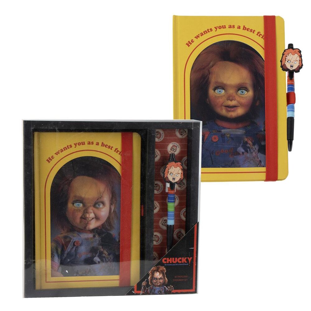 Set papeleria Chucky