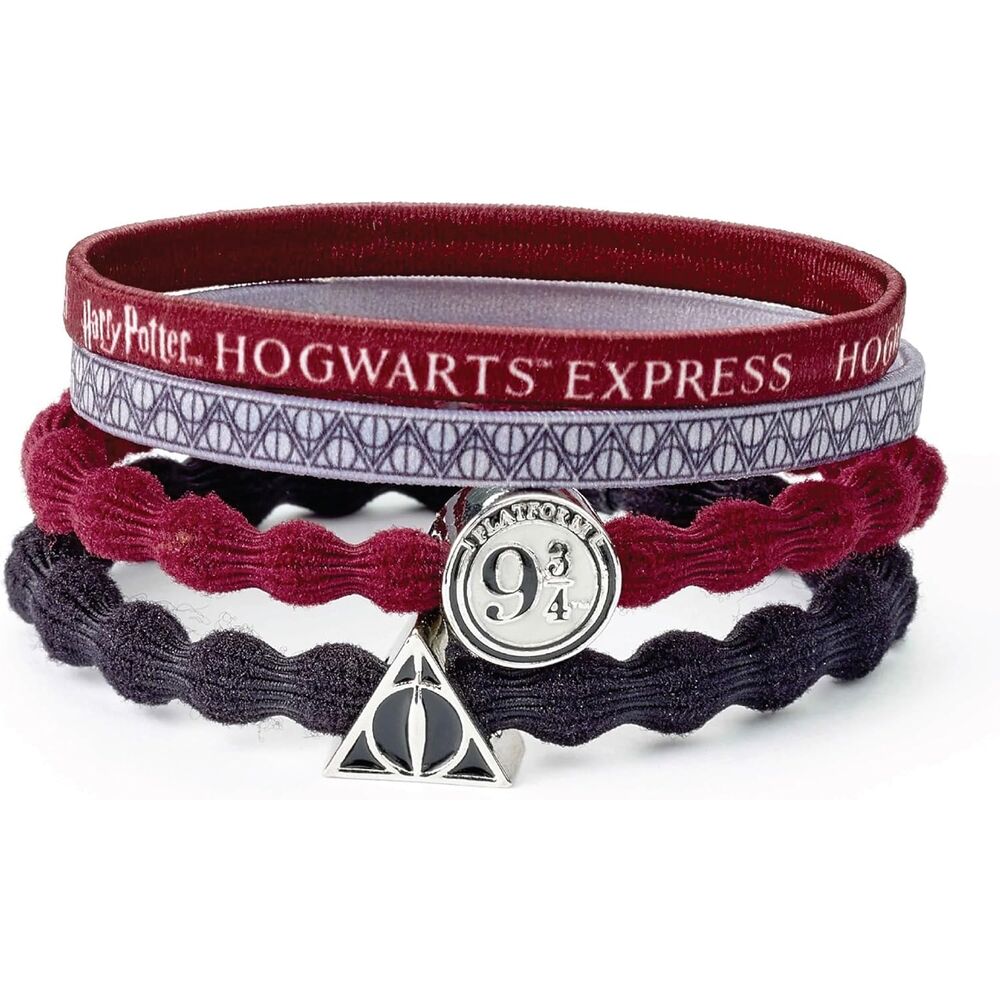 Blister 4 Cintas pelo Plataforma 9 3/4 Harry Potter