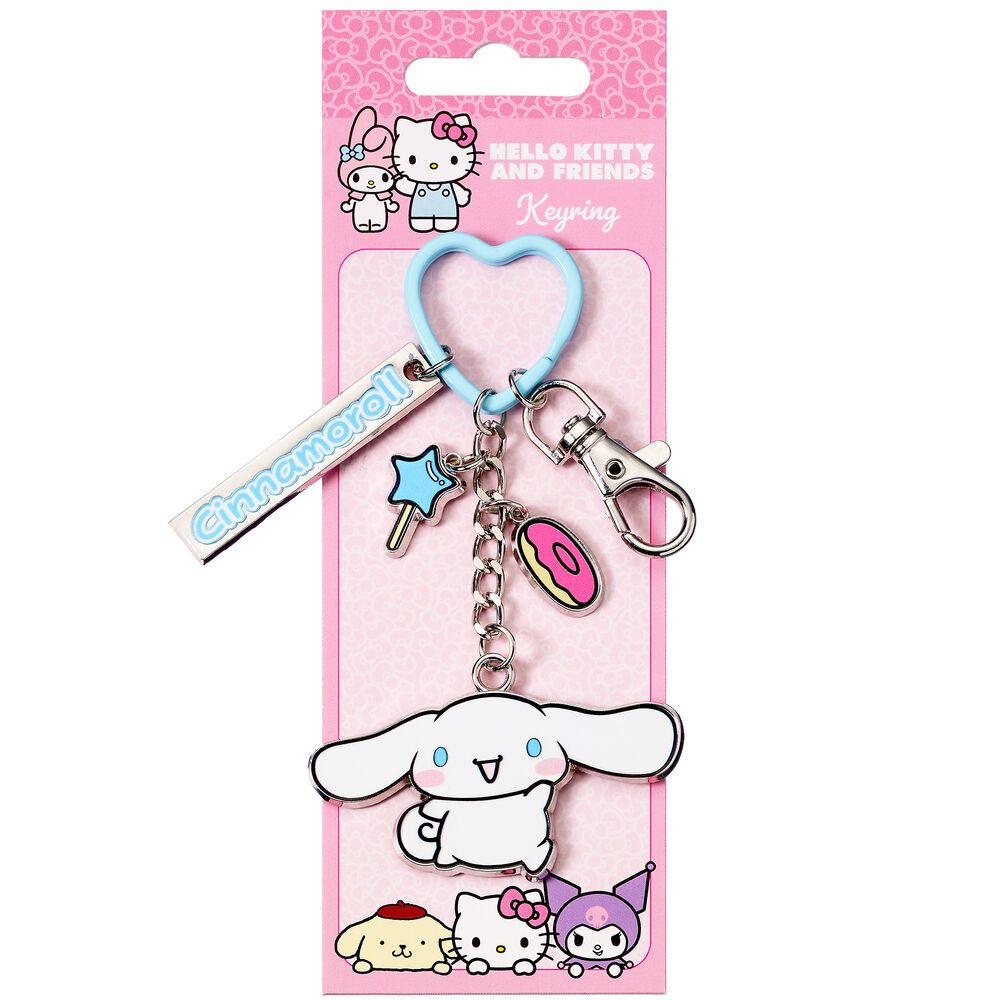 Llavero Cinnamoroll Hello Kitty