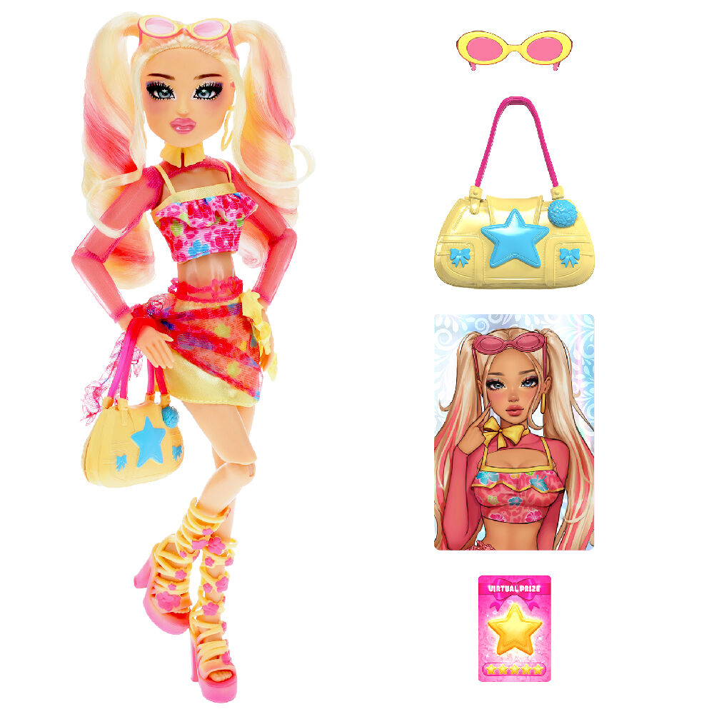 Muñeca Bubble Gum Gal Fashion Doll Dress to Impress
