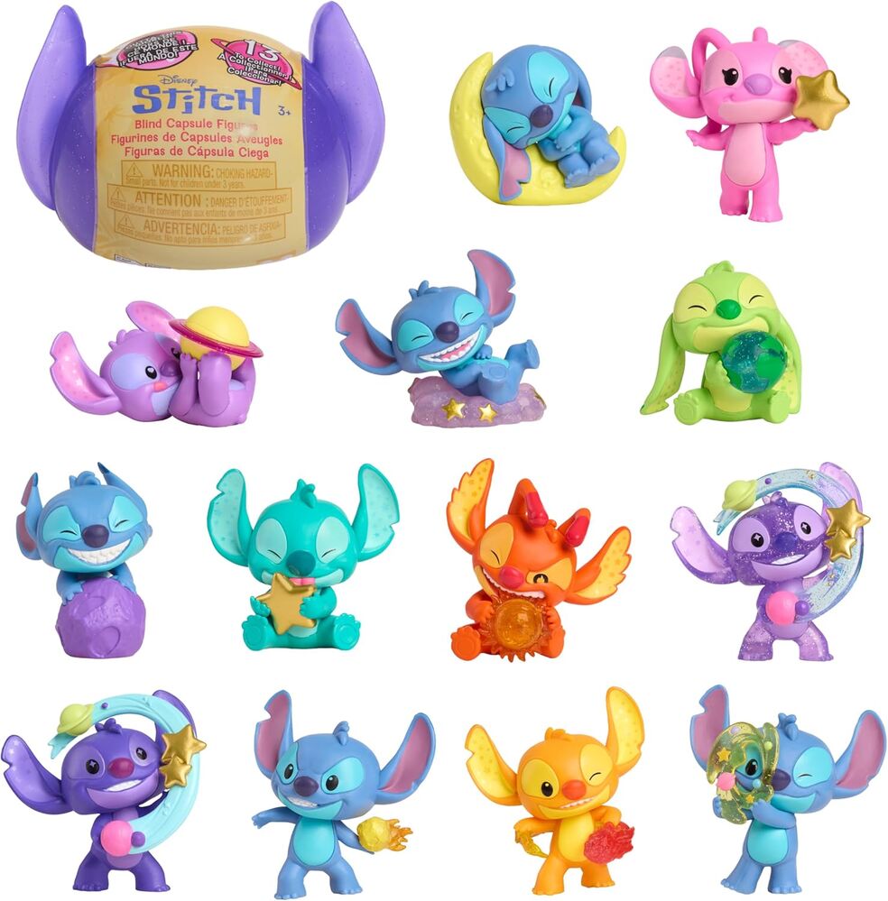 Capsula figura sorpresa Outta This World Blind Stitch Disney surtido