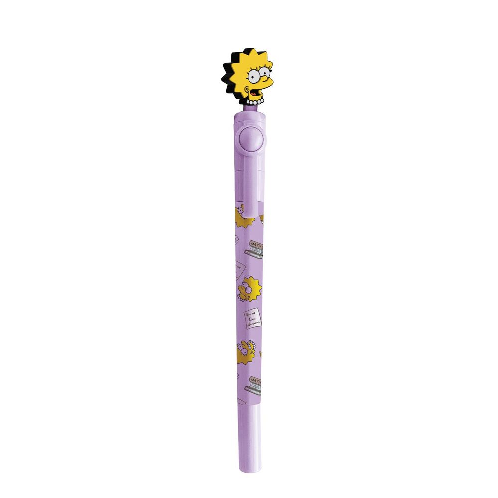 Boligrafo topper giratorio Lisa Los Simpsons