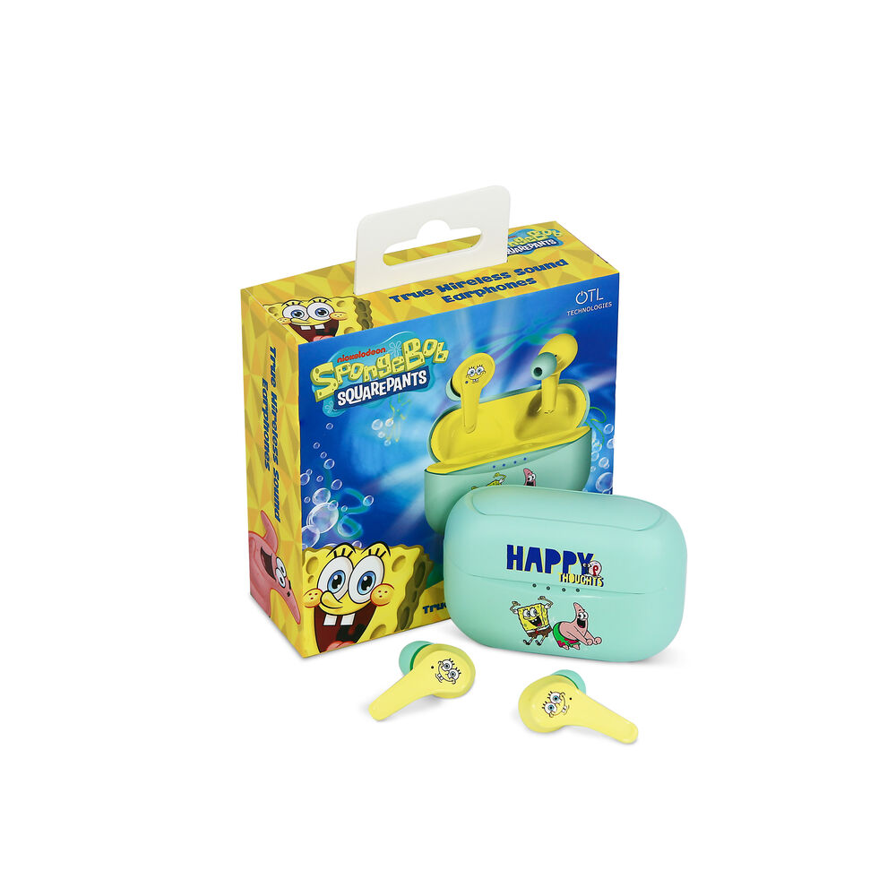 Auriculares inalambricos Bob Esponja