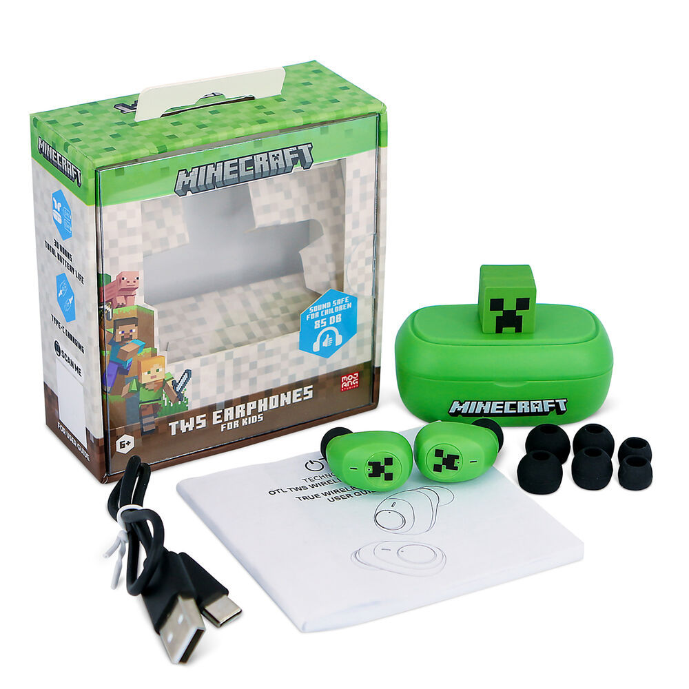 Auriculares inalambricos TWS Minecraft