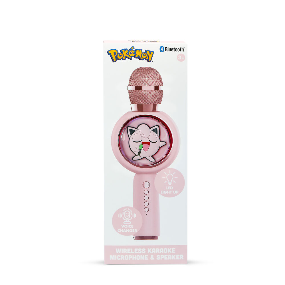 Microfono altavoz LED Jiggly Puff Pokemon