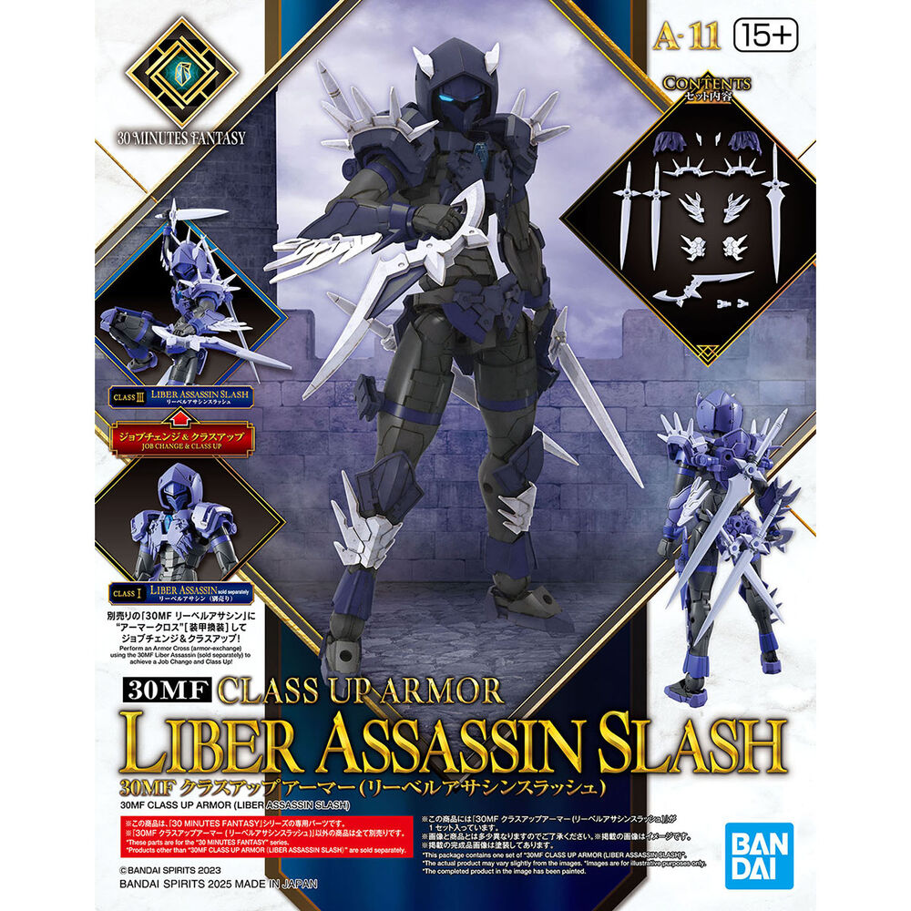 Maqueta Class Up Armor Liber Assasin Slash 30 Minutes Fantasy - Imagen 4