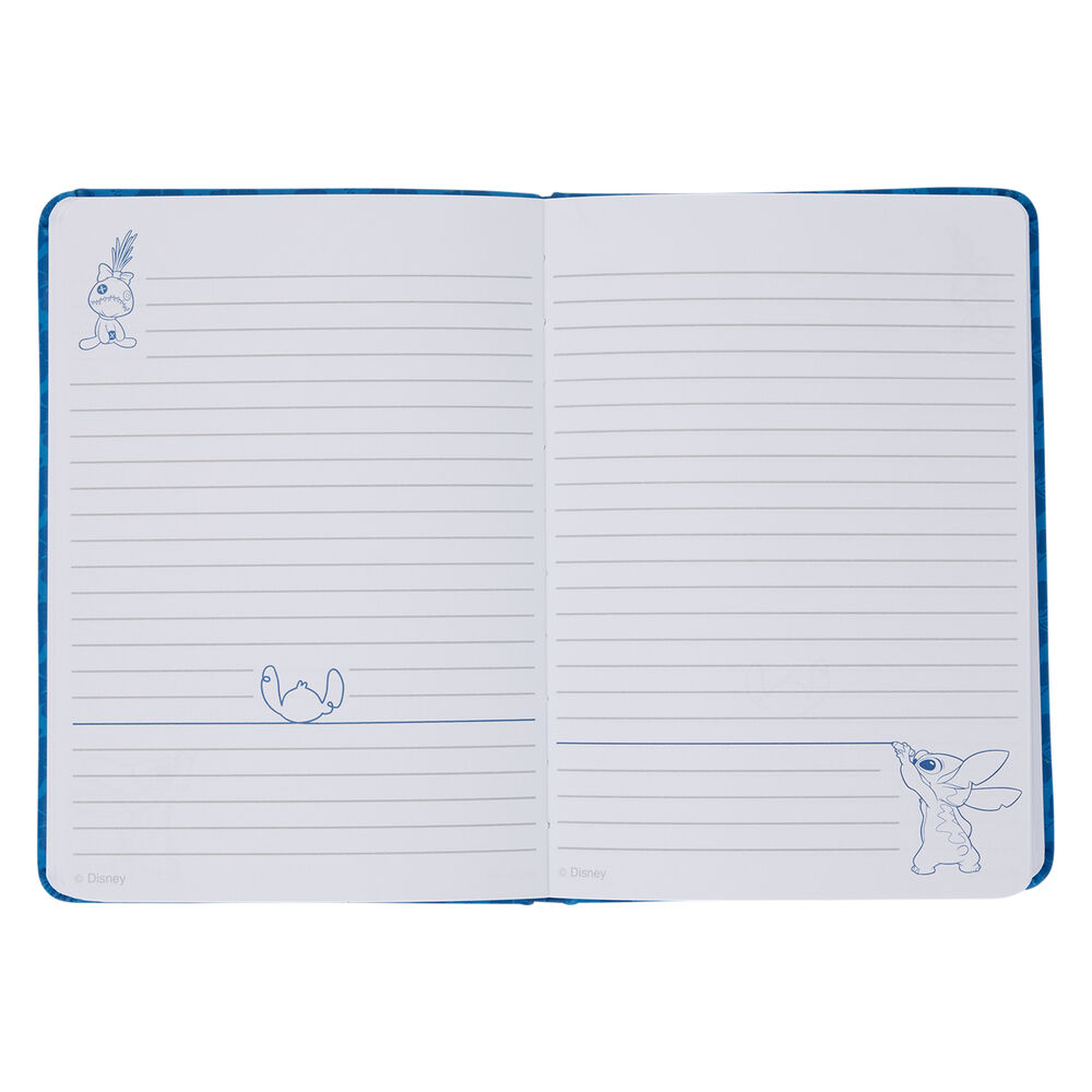 Cuaderno Holiday Stitch Disney Loungefly