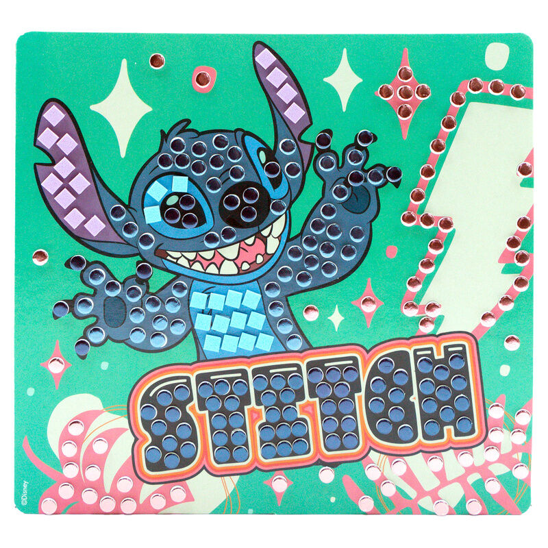 Mosaico Goma EVA Stitch Disney