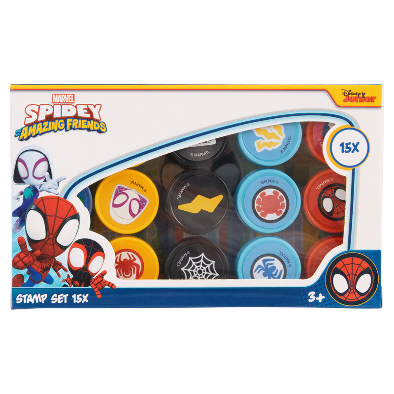 Blister 15 sellos Spiderman Marvel