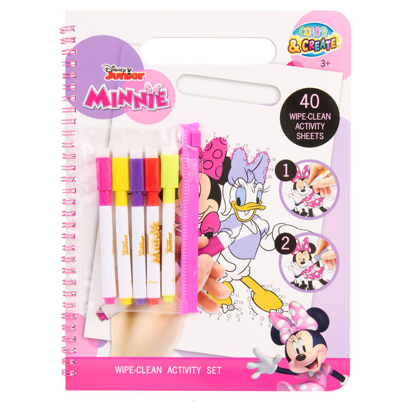 Libro magico pinta con agua Minnie Disney