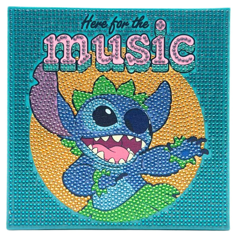 Pinta con diamantes Stitch Disney
