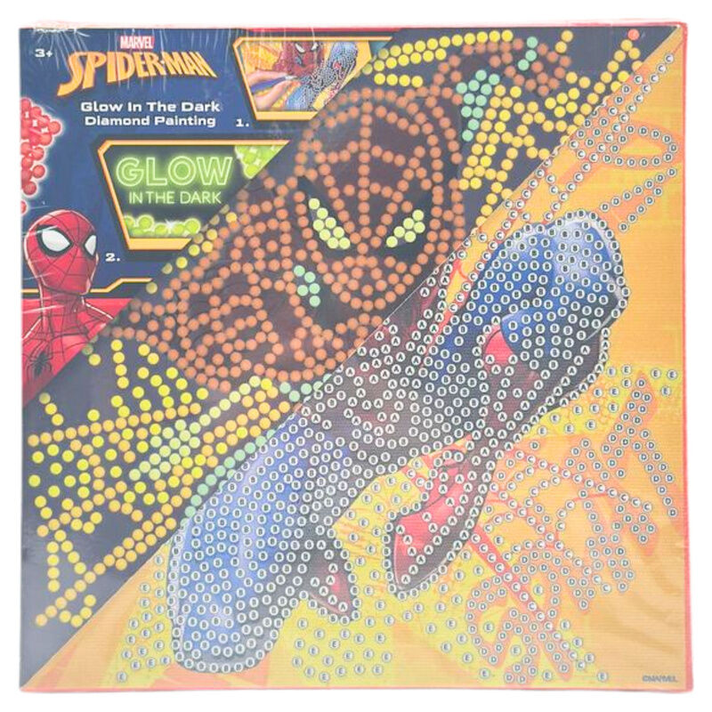 Pinta con diamantes Spiderman Marvel