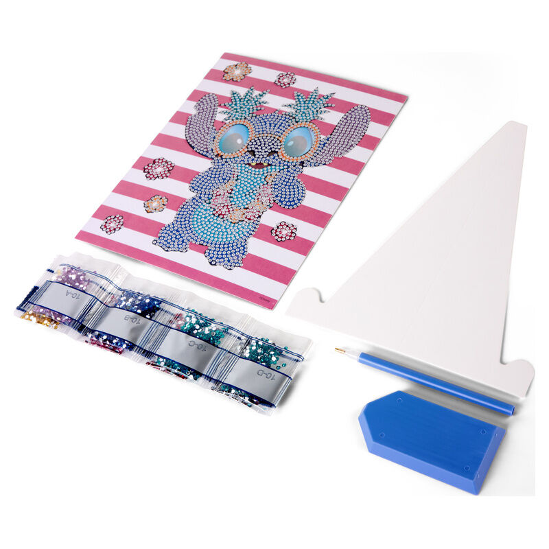 Pinta con diamantes Stitch Disney