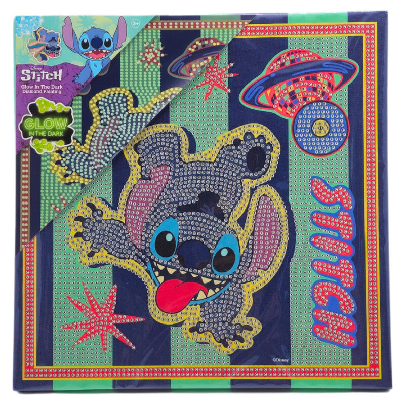 Pinta con diamantes Stitch Disney