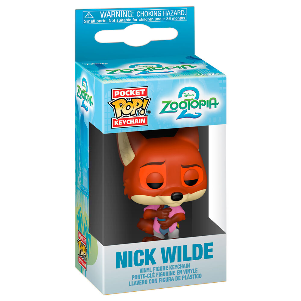 Llavero Pocket POP Disney Zootropolis 2 Nick Wilde