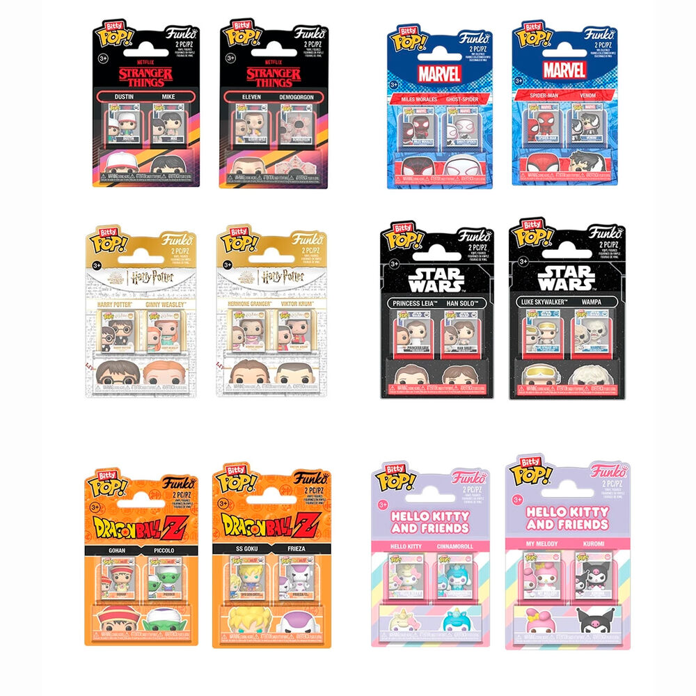 Blister 2 Bitty POP! surtido