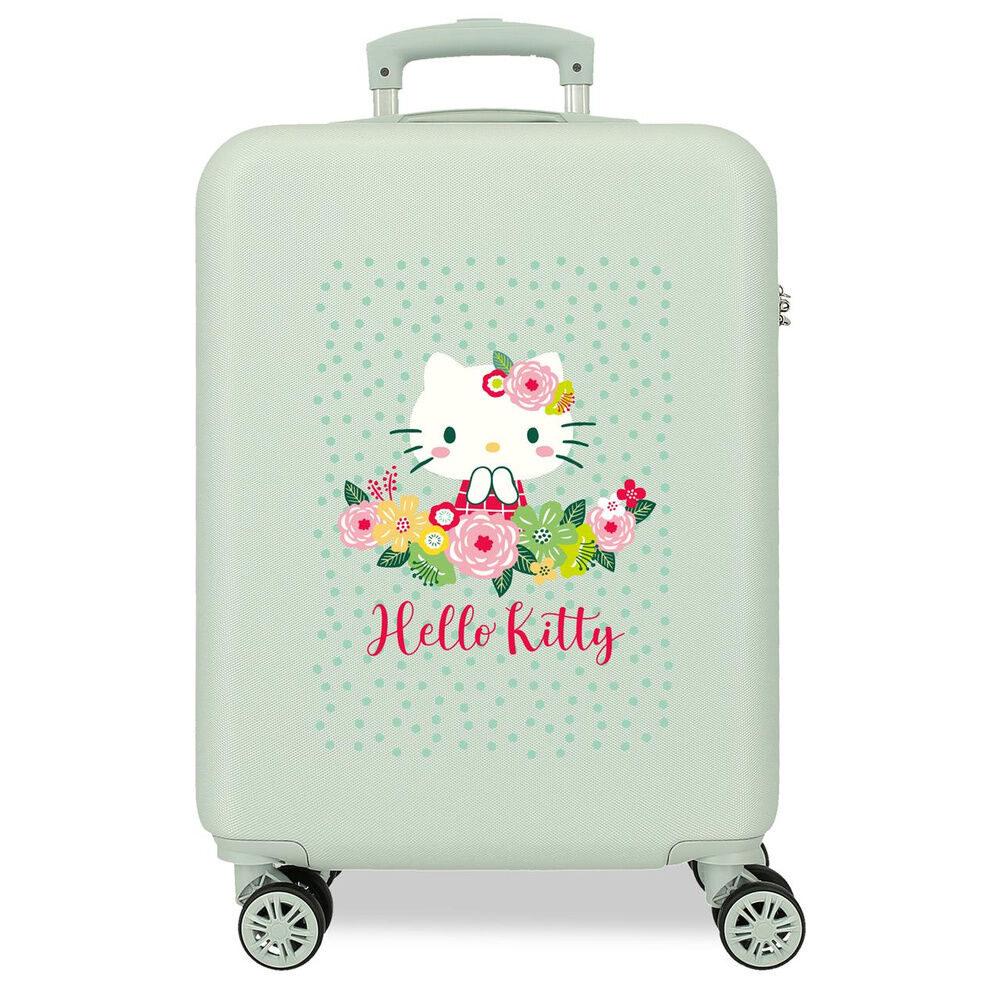 Maleta trolley ABS Floral Hello Kitty 55cm