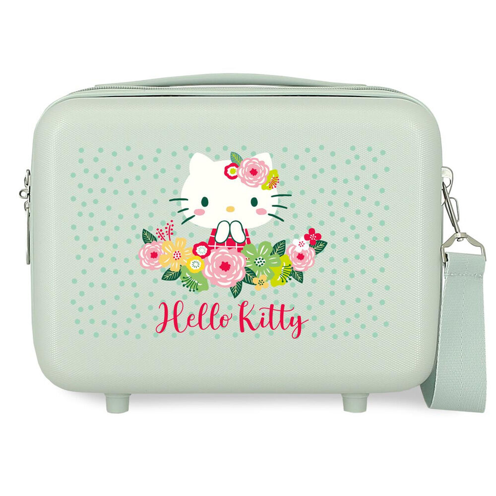 Neceser ABS Floral Hello Kitty adaptable