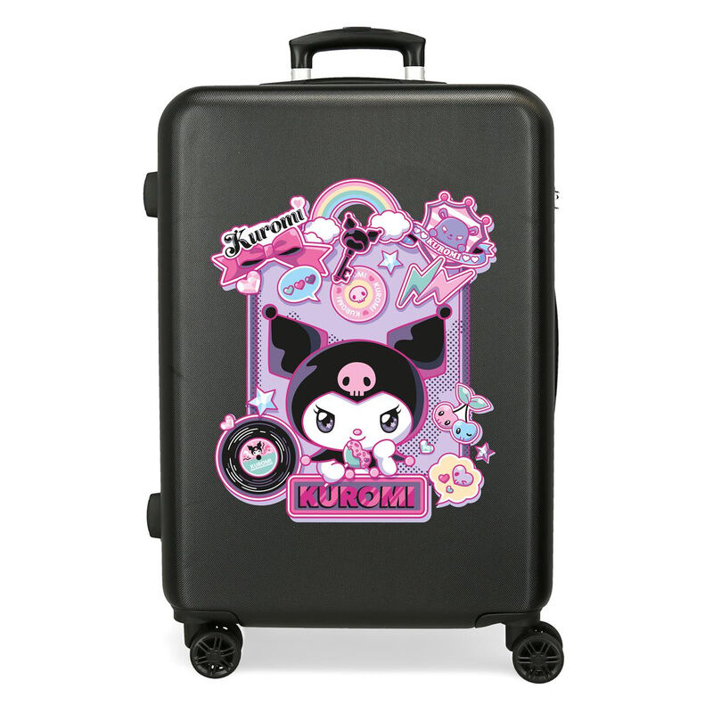 Maleta trolley expandible ABS Wonder Kuromi Hello Kitty 65cm