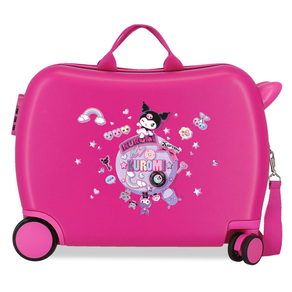 Maleta trolley ABS Around The World Kuromi Hello Kitty 50cm