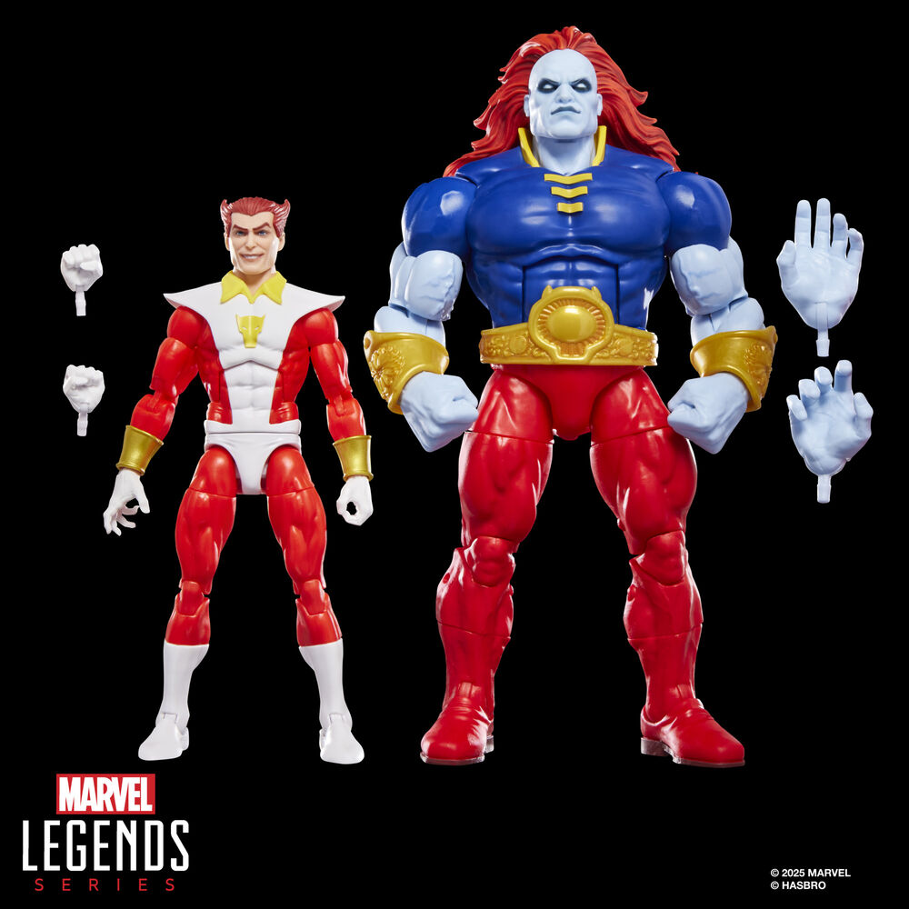 Blister 2 figuras Starfox & Champion of the Universe Marvel Legends Series 15cm