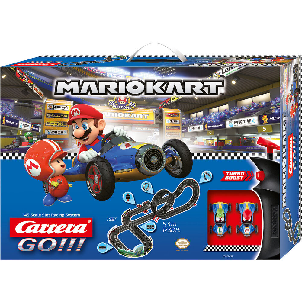 Circuito carreras Mario & Luigi - Mario Kart Carrera GO!!!