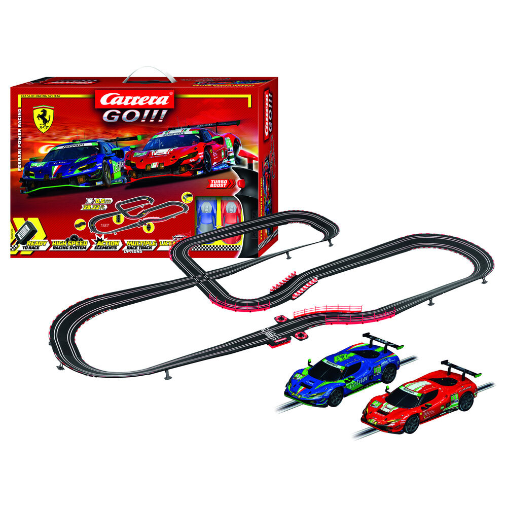 Circuito carreras Ferrari Power Racing Carrera GO!!!