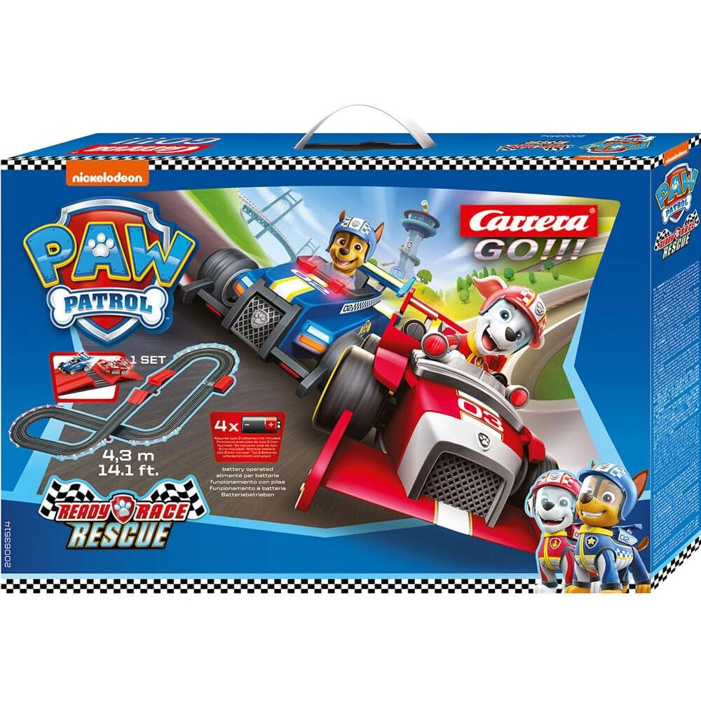 Circuito carreras Ready Race & Rescue Patrulla Canina Paw Patrol Carrera GO!!!