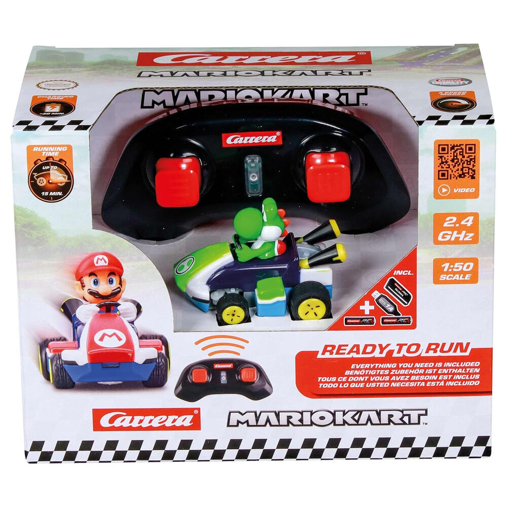 Coche radio control Yoshi Mario Kart