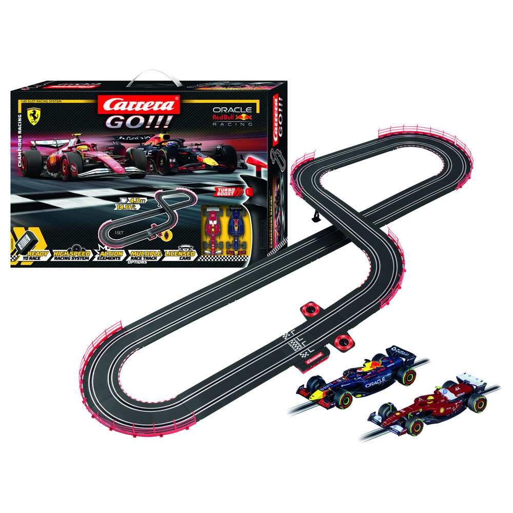 Circuito carreras Champions Racing Carrera GO!!!