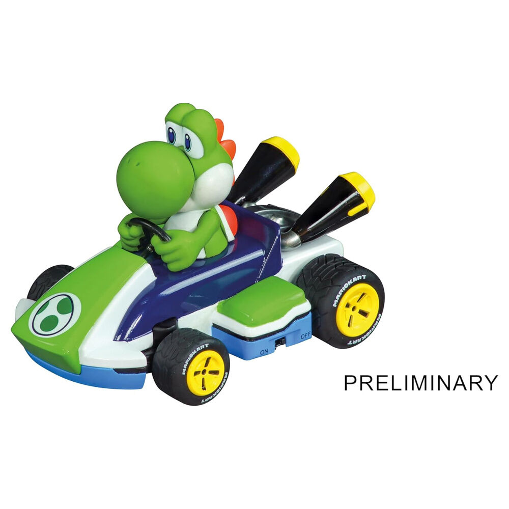 Coche radio control Yoshi Mario Kart