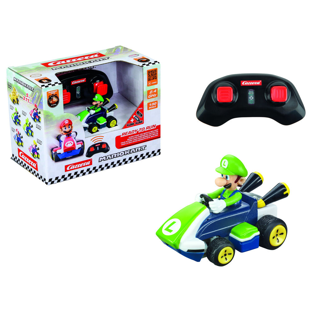 Coche radio control Luigi Mario Kart