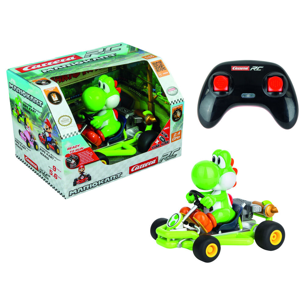 Coche radio control Yoshi Mario Kart