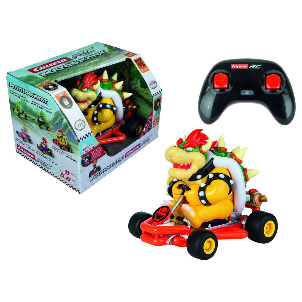 Coche radio control Bowser Mario Kart