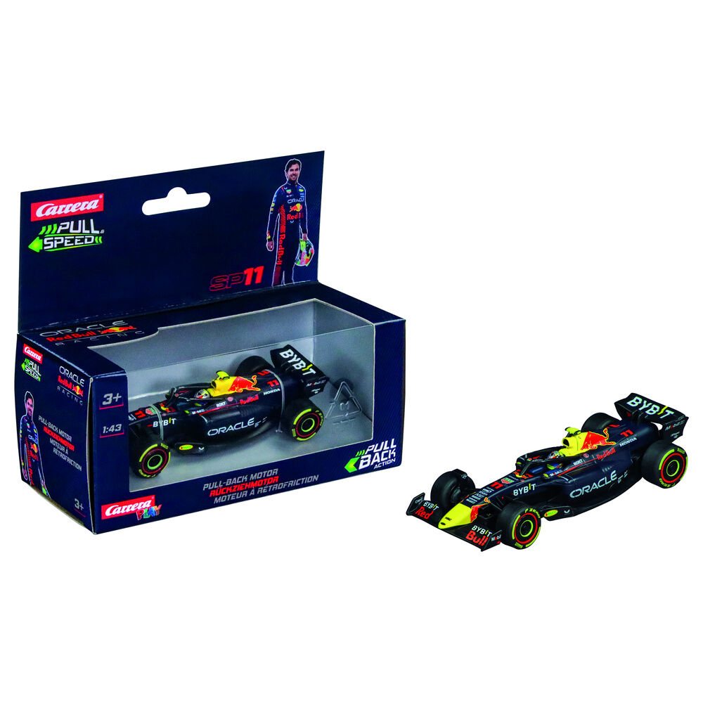 Coche F1 S. Perez Red Bull pull back