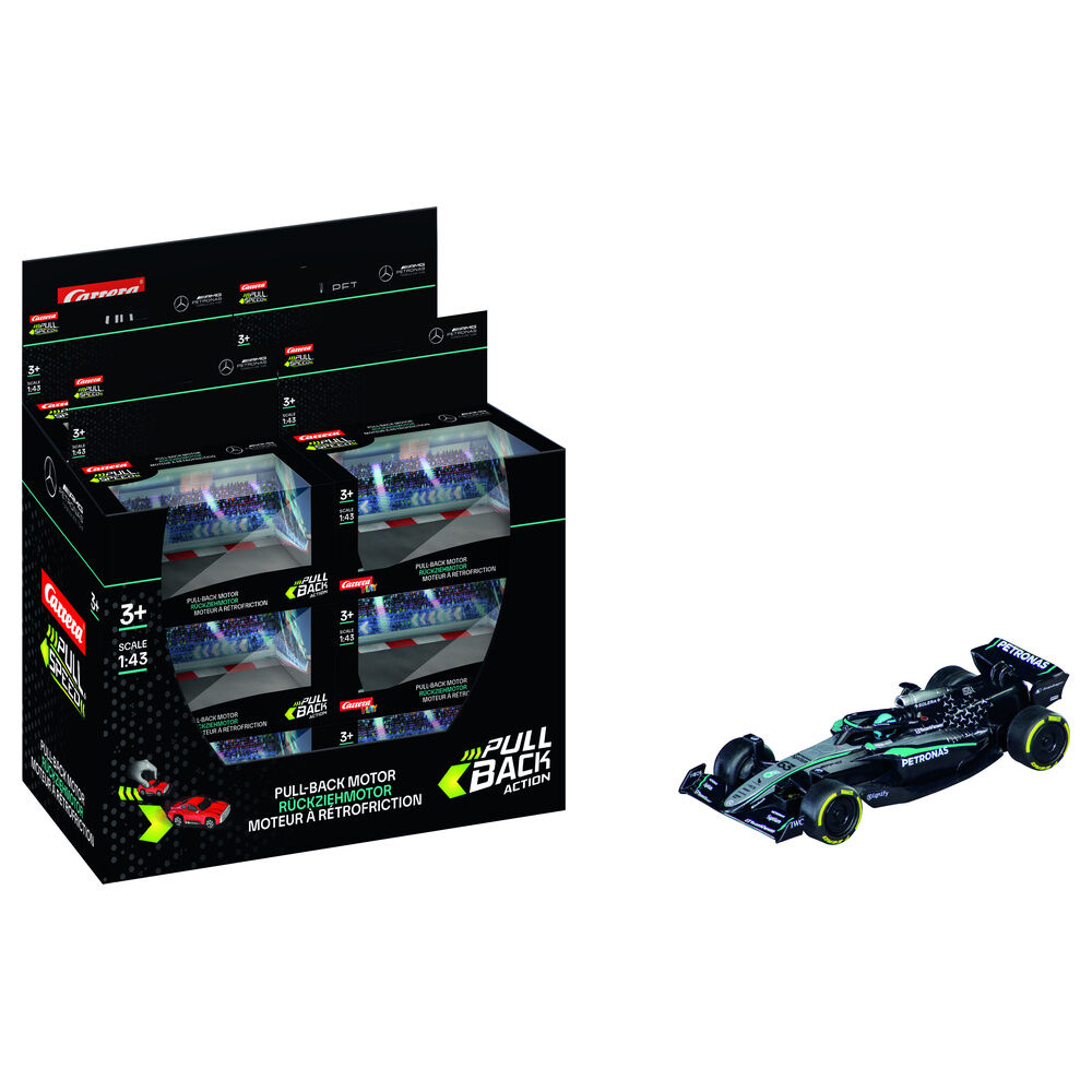 Coche F1 Mercedes AMG W16 E Performance G. Russel pull back