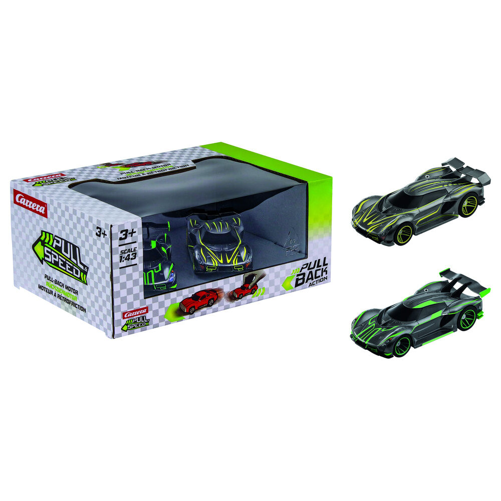 Blister 2 coches Hypercars Twinpack pull back