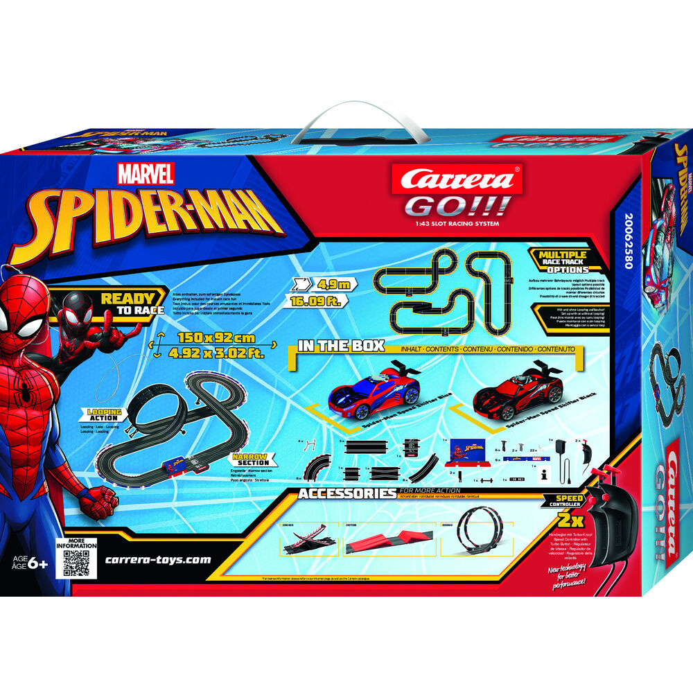 Circuito carerras Spiderman Marvel Carrera GO!!! - Imagen 3
