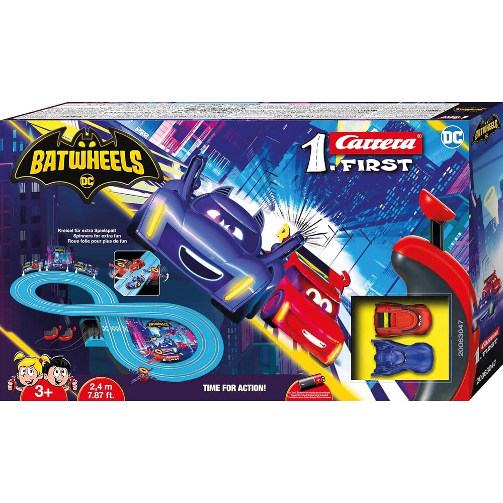 Circuito carreras Ready to Roll Batwheels DC Comics