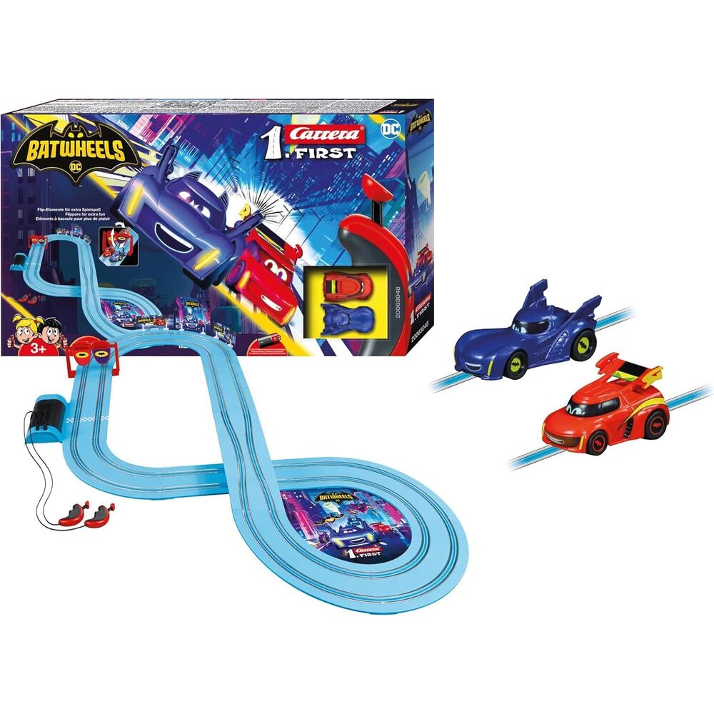 Circuito carreras Ready to Roll Batwheels DC Comics