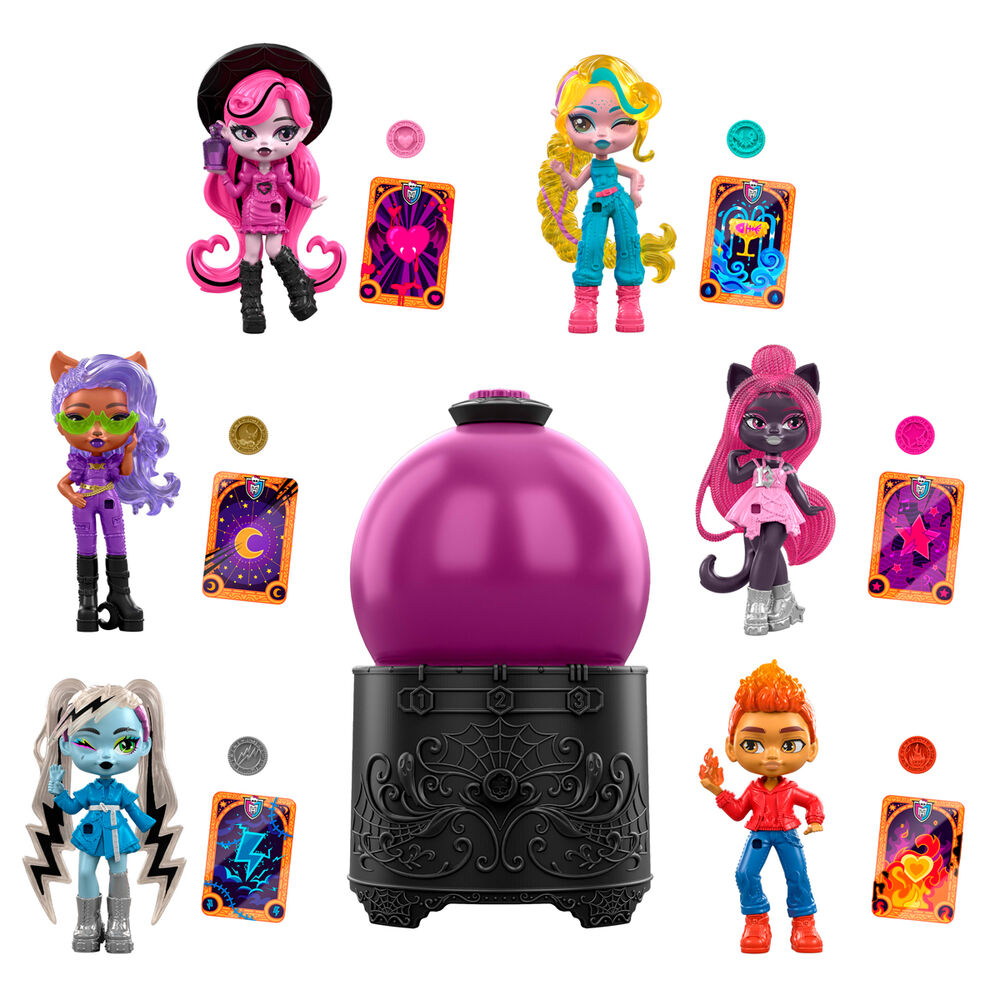 Minimuñeca Cristalball Monster High surtido